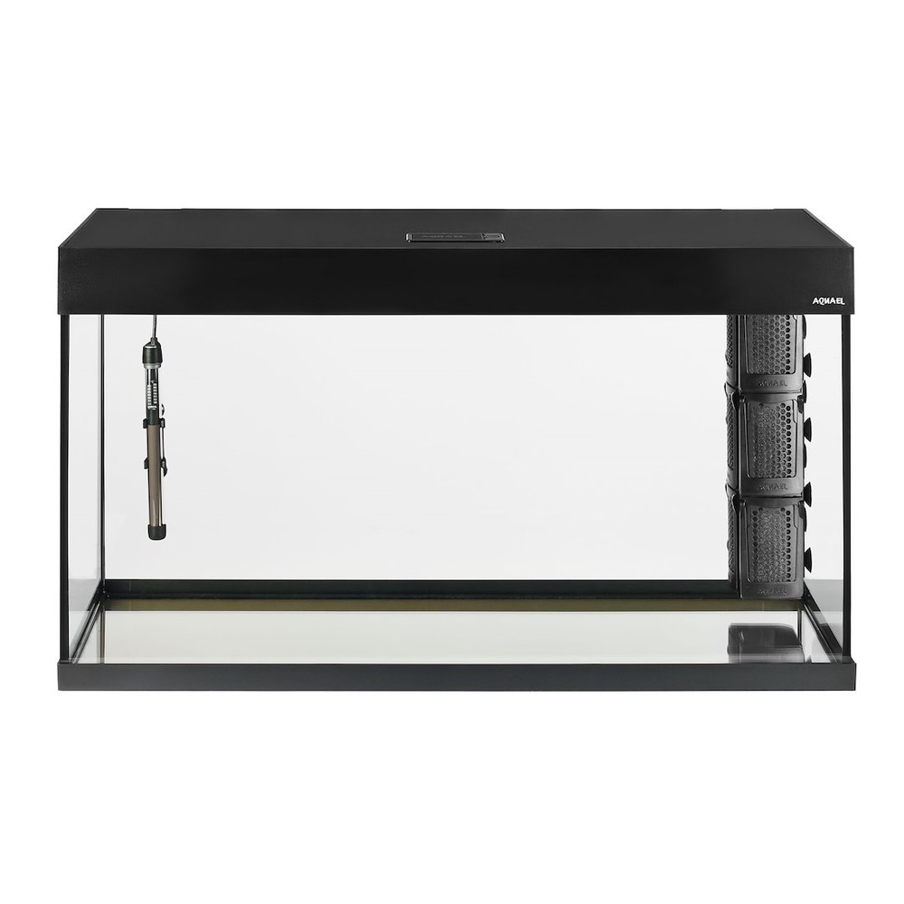 Aquael Zestaw Akwariowy Neo Set 200 Czarny 200L (101x41x56cm) z Filtrem + Grzałką + LED - zdjęcie 1/19